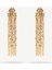 Sallantılı Gold Küpe 1