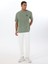 Gmg Fırenze Bisiklet Yaka Haki Erkek T-Shirt ZR24MSS03051 2