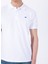 Baskılı Beyaz Erkek Polo T-Shirt M5SM-TST1335 4