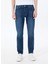Orta Bel Tapered Fit Indigo Erkek Denim Pantolon Toledo Tapered -1014 3