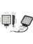 1 Adet 16 Ledli Off Road Sis Farı Çalışma Lambası 12 Volt 5