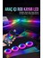 Araç Içi Atmosfer Ambiyans LED Neon Rgb App Kontrollü 18 Parça 1