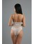 Kahverengi Ip Askılı Dantelli B Cup Body 5081 2