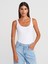 21053 Askılı Bodysuit-Beyaz 1