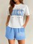 Brooklyn 1898 Baskılı Oversize T-Shirt Şort Alt Üst Takım 3