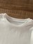 Baskılı Oversize Bisiklet Yaka T-Shirt - Beyaz 4