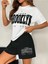Brooklyn 1898 Baskılı Oversize T-Shirt Şort Alt Üst Takım 1