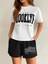 Brooklyn 1898 Baskılı Oversize T-Shirt Şort Alt Üst Takım 3
