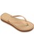 4149928 Slim Flatform Loop Parmak Arası Bej Kadın Terlik 3