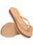 4149928 Slim Flatform Loop Parmak Arası Bej Kadın Terlik 5