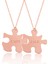 Gümüş Rose Kişiye Özel Puzzle Isimli Kolye 1
