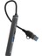CHB025 Usb-A ve Type-C Girişli 2*type-C 1*usb-A Sd Micro Sd Tf Kart Okuyucu Çoklayıcı Dönüştürücü 1