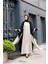 Almila Medine Ipeği Elbise & Kimono Ekru- 1003 2