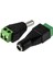 2 Set 2.1mm Dc Power Dişi Jak Klemensli Erkek Jack Cctv Konnektör Toplam 4 Parça 2