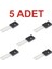 5 Adet Bd140 Transistör Bjt Pnp To-126 1