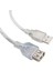 Usb Uzatma Kablosu 50 cm Şeffaf Usb 2.0 Uzatma Kablo 2