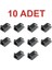 10 Adet Dc Barrel Jak 2.1mm Dc Giriş Soketi Arduino Uyumlu 1