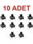 10 Adet Push Button Buton Tach Switch 6x6 10mm ( 4 Bacak ) 1