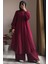 Cool Müslin Takım- Bordo 1