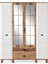 Formila Mdf 4 Kapılı Dolap-Ceviz 2