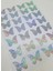 Yapışkanlı Sticker Kelebek Şekilli Sticker Etiket Holografik Renkli 28 Adet 3.5x4.5 cm 1