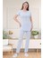 Sabahlıklı Hamile Lohusa Pijama Takımı 4