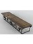 Ahşap Ferforje Raf 46 x 12 x 8,5 cm . 2