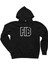 Gta Fbı Text Siyah Kapşonlu Sweatshirt Hoodie 1