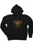 Khabib The Eagle By Sapto Siyah Kapşonlu Sweatshirt Hoodie 1