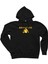 Bruce Lee Nunchaku Siyah Kapşonlu Sweatshirt Hoodie 1