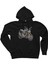 Ducati Multistrada 1200 Siyah Kapşonlu Sweatshirt Hoodie 1