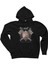 Hammerfall Steel Meets Steel Siyah Kapşonlu Sweatshirt Hoodie 1