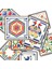 Menashop Metrashop Yapışkanlı Oyun Desenli Pvc Karo (10X10 Cm) 1