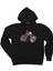 Chopper Cruiser Siyah Kapşonlu Sweatshirt Hoodie 1