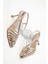Mnrs 03127 9 cm Topuklu Kadın Stiletto Abiye Ayakkabı 4