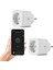 Menashop LED Wi-Fi Akıllı Priz Uzaktan Telefonla Kontrol Edilebilir 16 | Tuya, Google Asistant, Amazon Alexa Uyumlu (2) 1