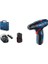 Menashop Metrashop Professional Gsr 120-LI Akülü Vidalama Makinesi, Mavi 2