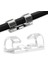 Menashop Metrashop Kablo Klipsi Paketi, 20 Adet Yapışkanlı Kablo Tutucu Klips, Yapıştırıcı Akrilik Ile, Çalışma Masası, Güç Kablosu, USB Şarj Kablosu, Şarj Kablosu Vb. Için Güvenli Altlık, Şeffaf 3
