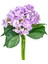 Menashop Metrashop Yapay Çiçek Islak Dokulu Ortanca Buket Mor 26 Cm. 1