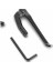 Menashop Metrashop Swiss Tool Bs Için Taşıma Klipsi, Çok Fonksiyonlu Alet, Çanta, Siyah, 59 mm 3
