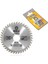 Menashop Metrashop 2'li Set Emka Daire Testere Bıçağı Ahşap Kesme Testeresi 115 mm 40 Diş + Matkap Aparatı 1