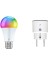 Menashop Metrashop Akıllı Priz ve LED Ampül Seti, Wi-Fi ile Uzaktan Kontrol, Anlık Enerji Tüketim Takibi, Zamanlayıcı 1