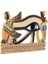Menashop Metrashop Toscano Mısır Dekoratif Horus Gözü Duvar Figürü Plaket, Poliresin, Tam Renkli, 30 cm 2