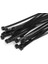 Menashop Metrashop 4,8X200 Siyah 20CM Kablo Bağı Plastik Cırt Kelepçe TOPLAYICI-100 Adet 3