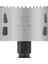 Menashop Metrashop 1 x Pro Multi Material Power Change Plus Delik Testeresi (Yumuşak Ahşap, Alçıpan Duvar Için, Ø 68 Mm, Profesyonel Aksesuar, Matkap/tornavida Için) 2