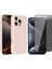 iPhone 14 Pro Max Kılıf Kamera Korumalı Kartlık Hazneli Zore Vitra Kapak + Hayalet Ekran Koruyucu 1
