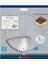 Menashop Metrashop Professional Accessories 1 x Daire Testere Bıçağı Standard For Wood (Ahşap, Testere Bıçağı 165 x 20 x 1,5 Mm, 48 Diş, Aksesuarlar Akülü Daire Testere) 2