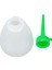 Menashop Motor Siliikon Makina Makine Yağı Yağlama Plastik Şişesi 180 ml Huni Ağızlı Damlalık Şişe 2
