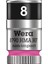 Menashop Metrashop 05003723001 8790 Hma Hf Zyklop Lokma Anahtar, 1/4 Inç Tahrikli, Tutma Fonksiyonlu, 8.0 Mm, Parlak Pembe 1