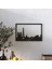Yurudesign Lazer Kesim Metal Duvar Tablo Paris 30 * 45 1